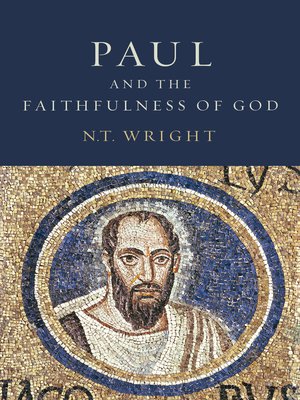 cover image of Paul and the Faithfulness of God